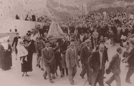 Processione della B.V.Rimedio del 1953